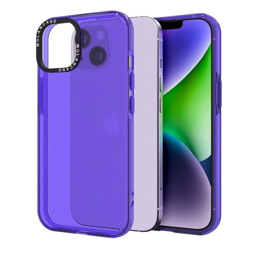 Apple iPhone 15 MOLAN CANO rainbow TPU Backcover (Lila)