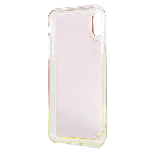 Apple iPhone X / XS Guess Glow in the Dark Hülle (Rosa) - GUHCPXGLCPI