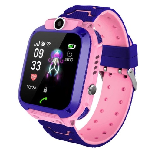 XO H100 2G fähig Kinder Smartwatch rosa
